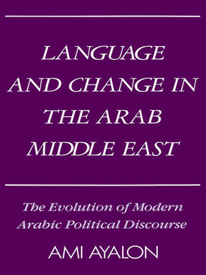 cover image of Language and Change in the Arab Middle East
